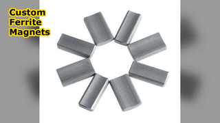 Propiedades magnéticas anisotrópicas del imán de ferrita personalizado