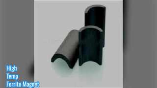 Resistencia a altas temperaturas del imán de ferrita sinterizada