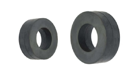 Alto rendimiento modificado para requisitos particulares Ring Ferrite Magnet Charcoal Gray para el motor de DC
