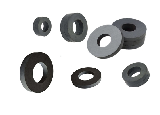 ISO9001 ferrita modificada para requisitos particulares Ring Magnet Black NdFeB Ring Magnet Rustproof