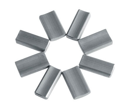 Máxima temperatura de funcionamiento 250°C Magneto de ferrita sinterizada Cantidad por cartón 720pcs Costo bajo a moderado Adecuado para uso industrial