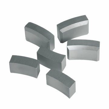 Imanes del segmento de la ferrita de la máquina de materia textil